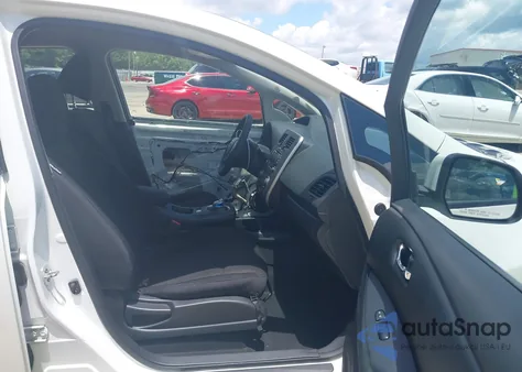 2017 Nissan Leaf S z USA, uszkodzony, nr VIN 1N4BZ0CP1HC309791